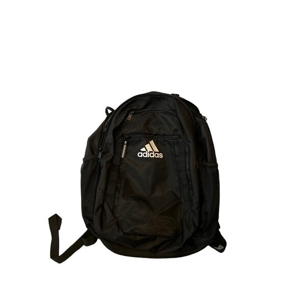 Adidas Black 2 section Computer Backpack - Picture 1 of 4